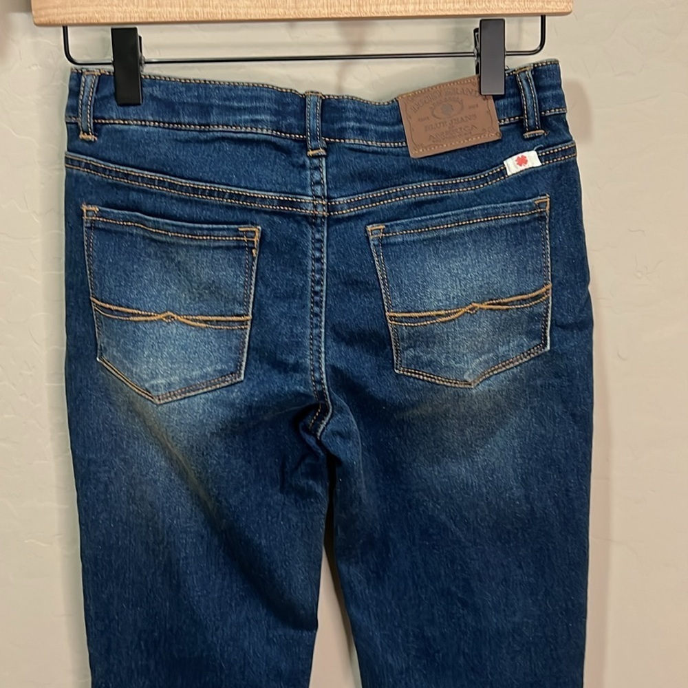 Lucky Brand Girls Jeans Zoe Jeggings Skinny Adjustable Waist Stretchy Comfy Blue - Picture 6 of 14